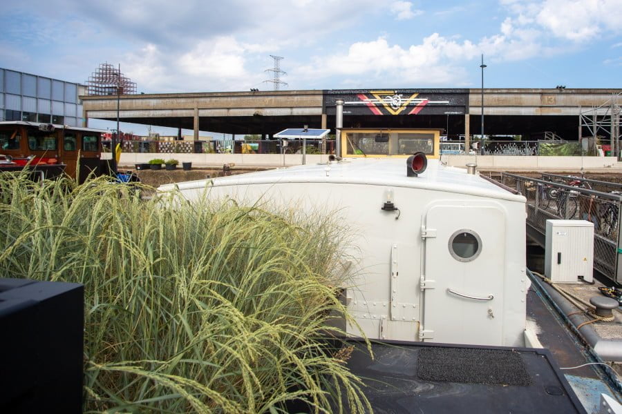 Houseboat loft for expats in Ghent - Outdoor