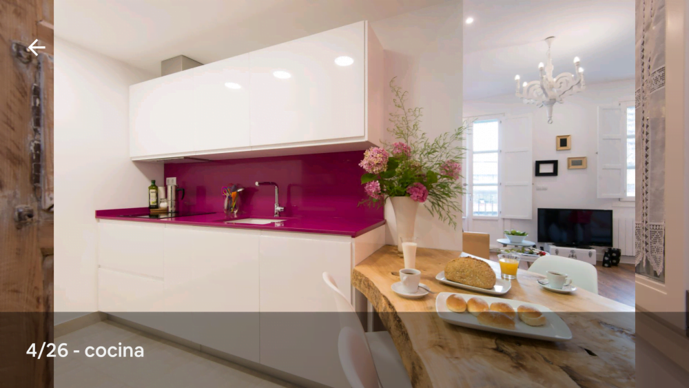 Expat rental in Bilbao center - Kitchen