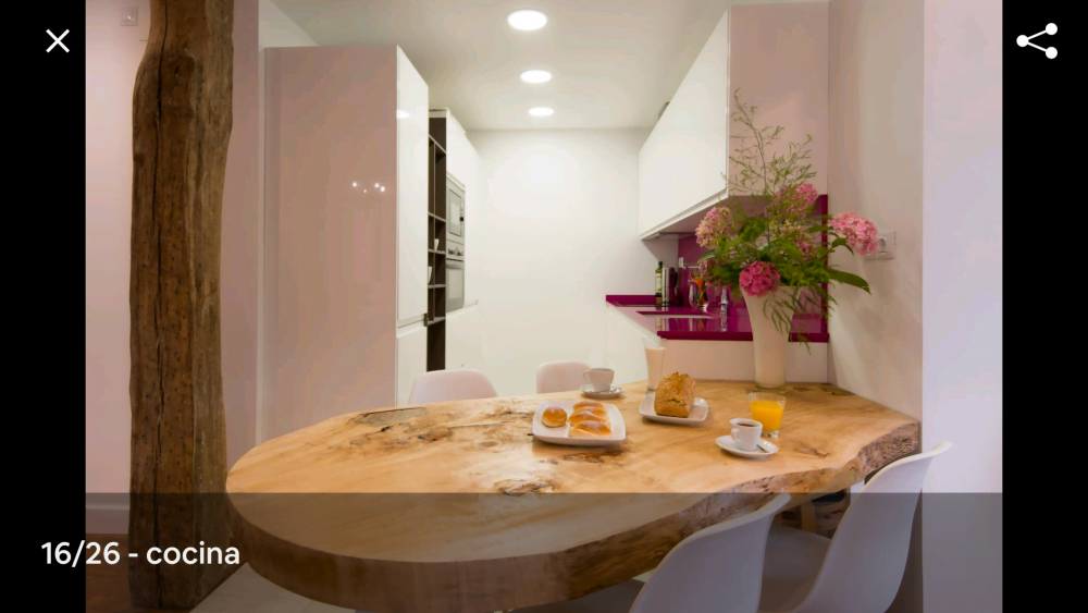 Expat rental in Bilbao center - Lunch