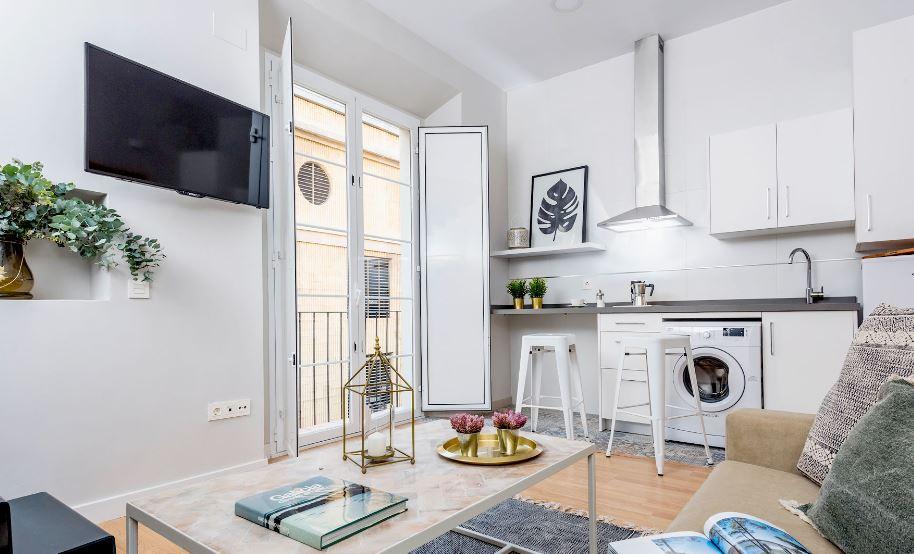 Elegantly furnished apartment in Malaga - Living room 2