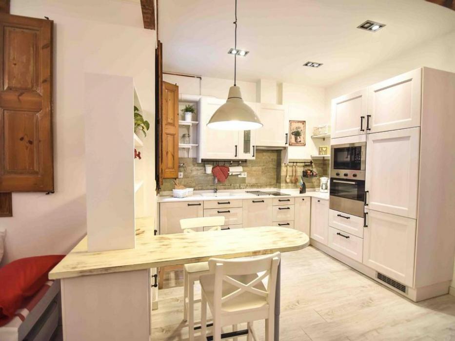 Beautiful monthly rental in Barcelona - Kitchen