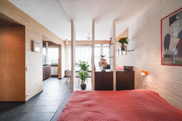 Beautiful studio loft in Antwerp for expats - Bedroom 2