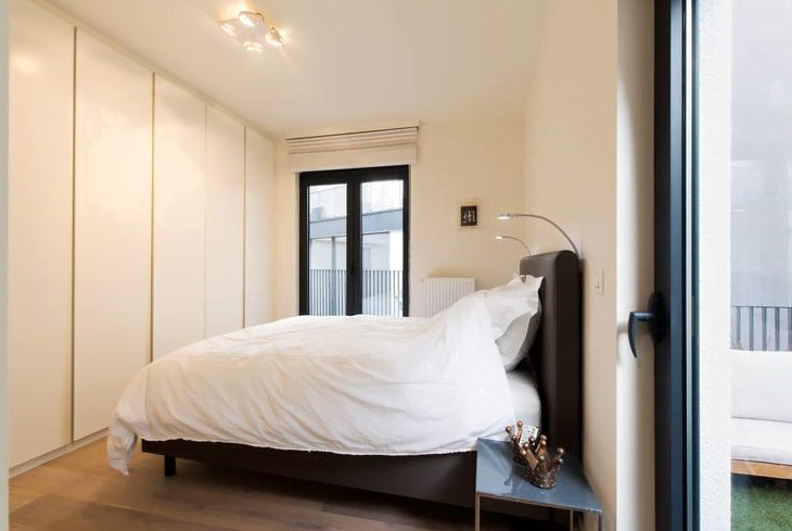 Rental apartment in Antwerp with terrace - Bedroom