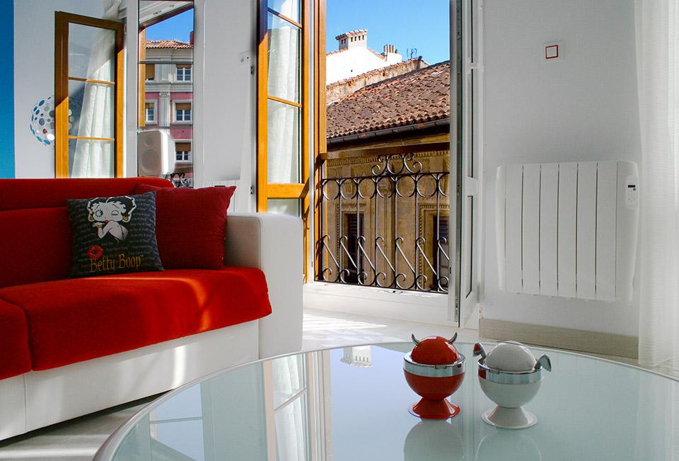 Amazing apartment for rent in Asturias - Window