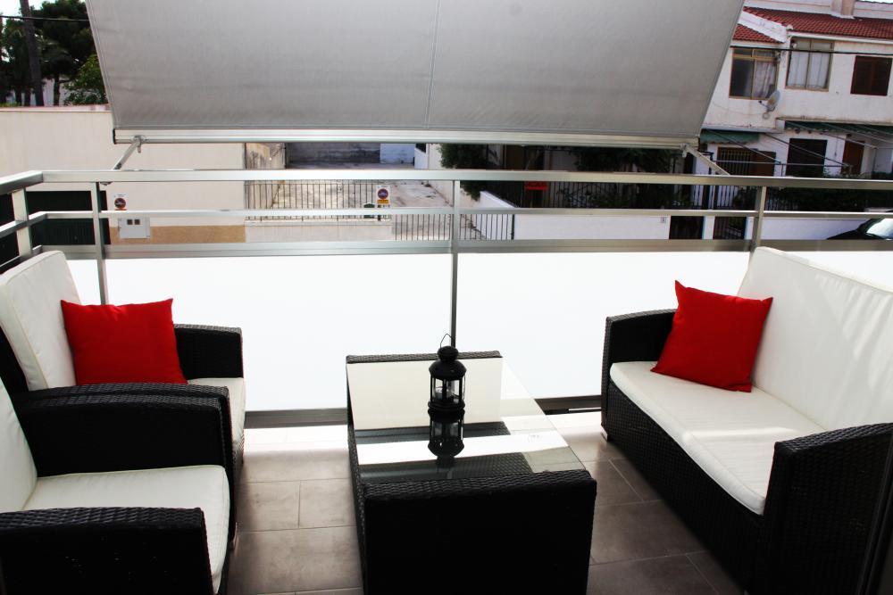 Great beach apartment in Santa Pola - Balconie