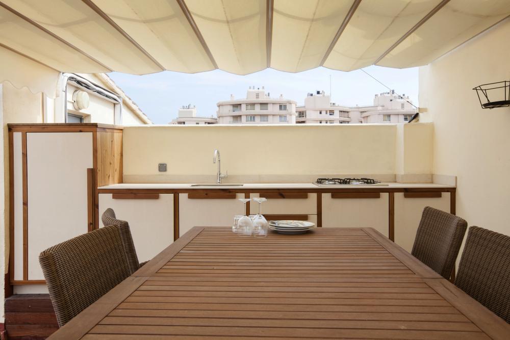 Apartment with terrace in Valencia - Terrace
