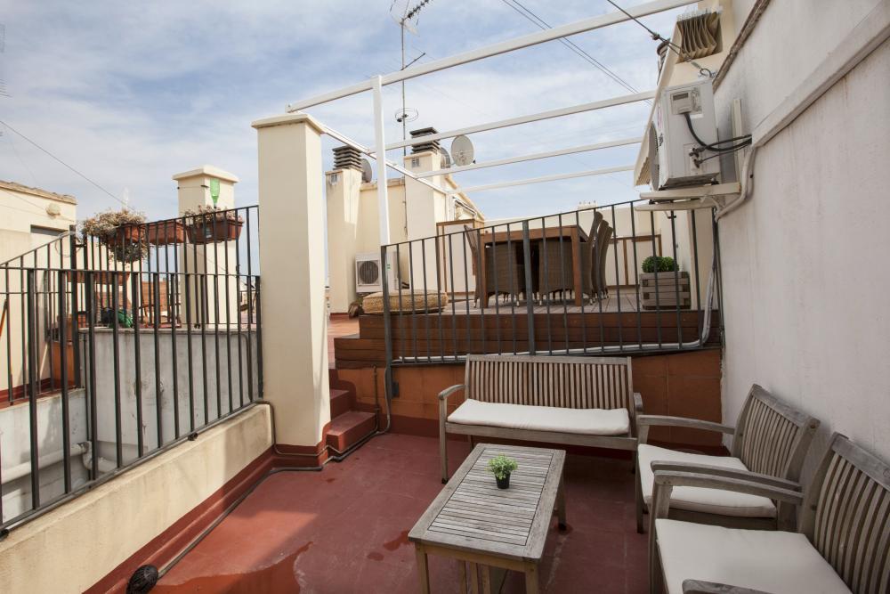 Apartment with terrace in Valencia - Terrace