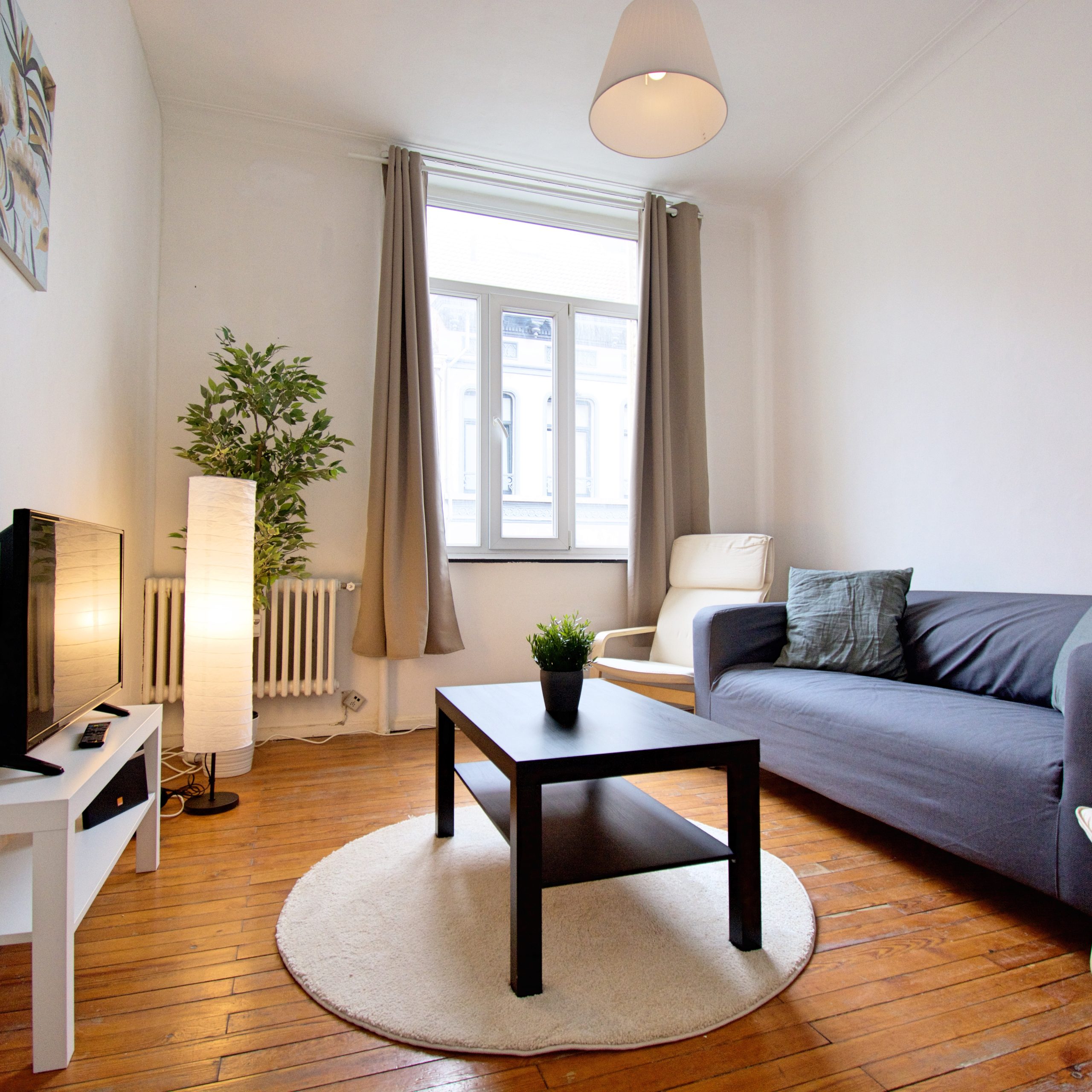 Housing for workers in Antwerp - Living room