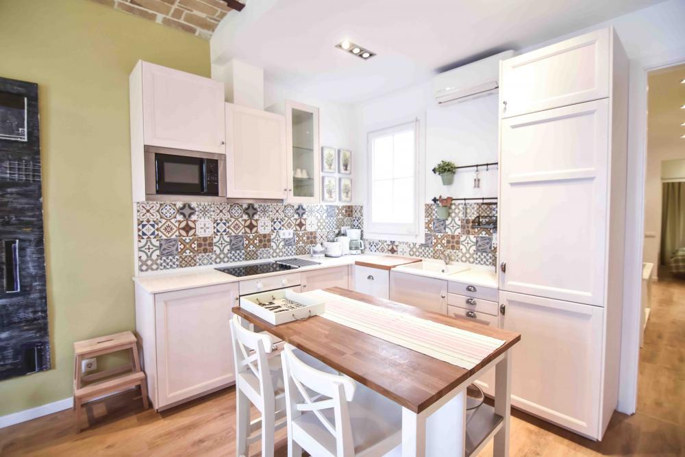 Great expat apartment for rent in Barcelona - Kitchen