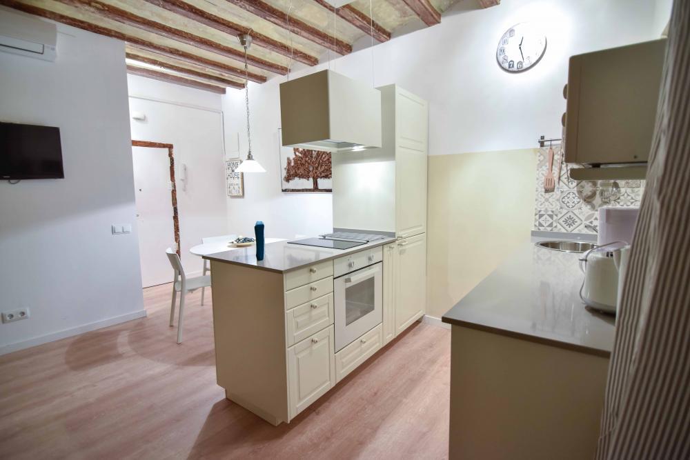 Corporate rental in Barcelona Centre - Kitchen