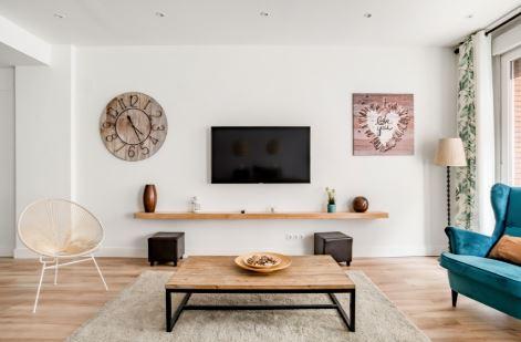 Bilbao apartment for expats in the city centre - Living room