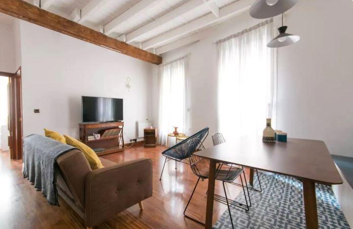 Rental apartment in Bilbao city centre - Living room