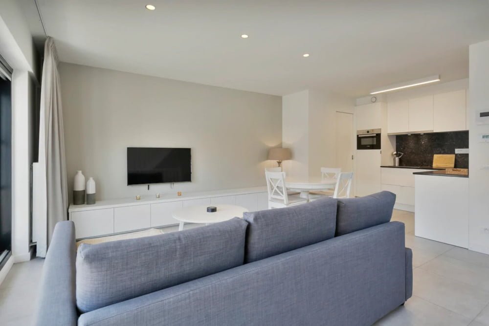 Beautiful expat apartment in Knokke - Living room