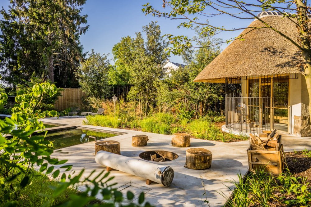 expat house in Ghent - Garden