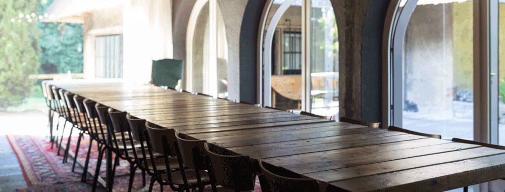 expat house in Ghent - Dining area