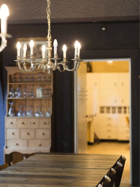 expat house in Ghent - Dining area