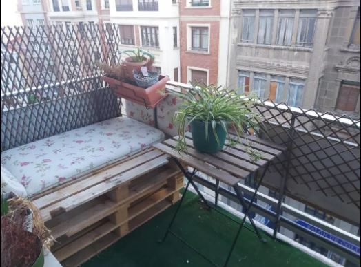 Nice expat apartment in Logroño - Terrace