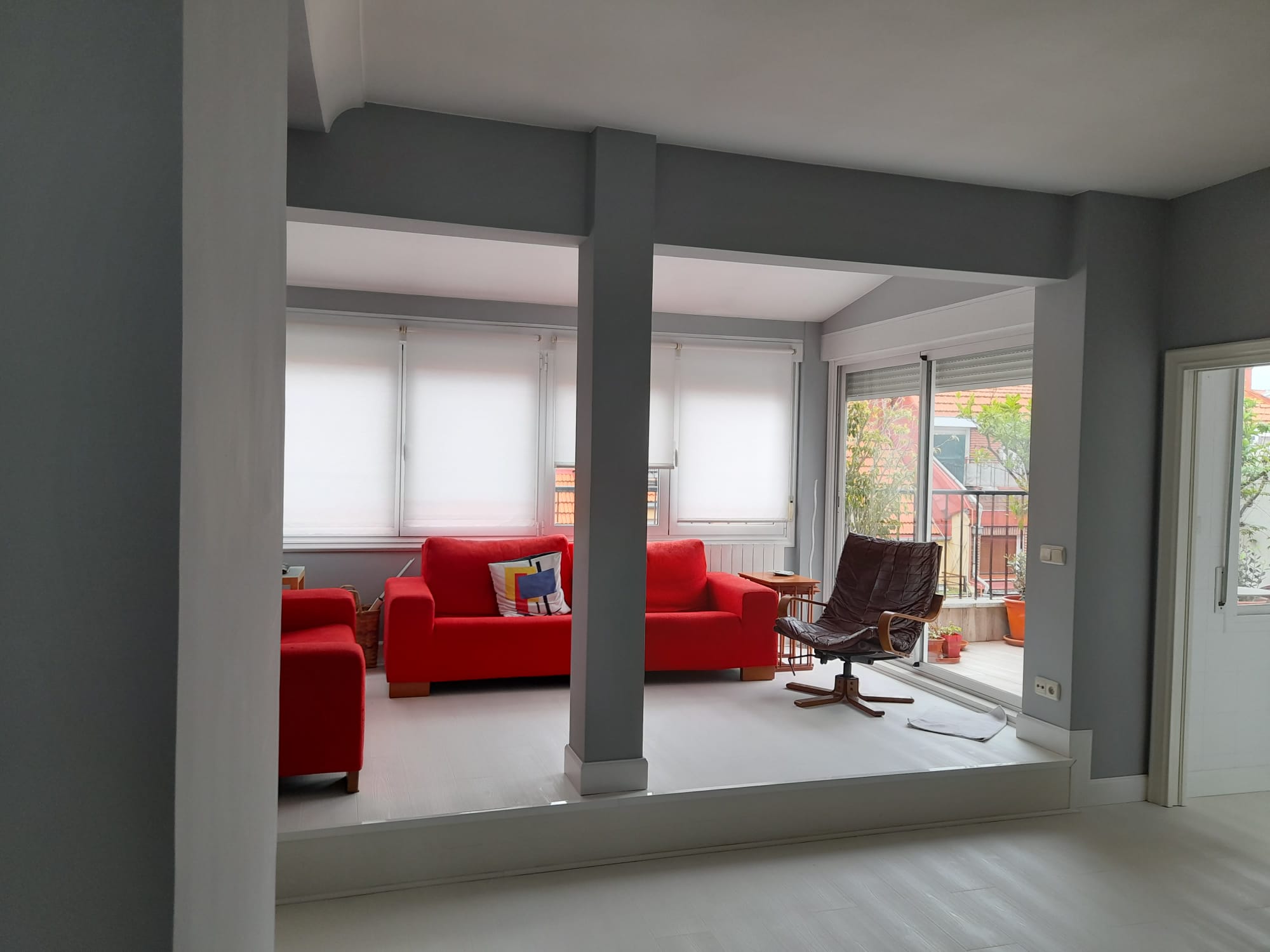 General Eguia - Apartment for expats in Bilbao with terrace - Living room
