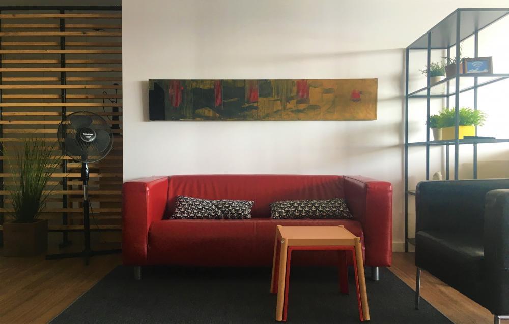 Sestao - Expat loft near Bilbao - Living room