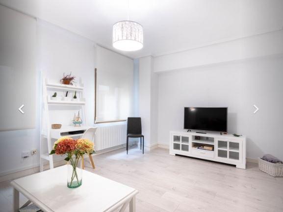 Karmelo - Nice expat flat in Bilbao - Living room