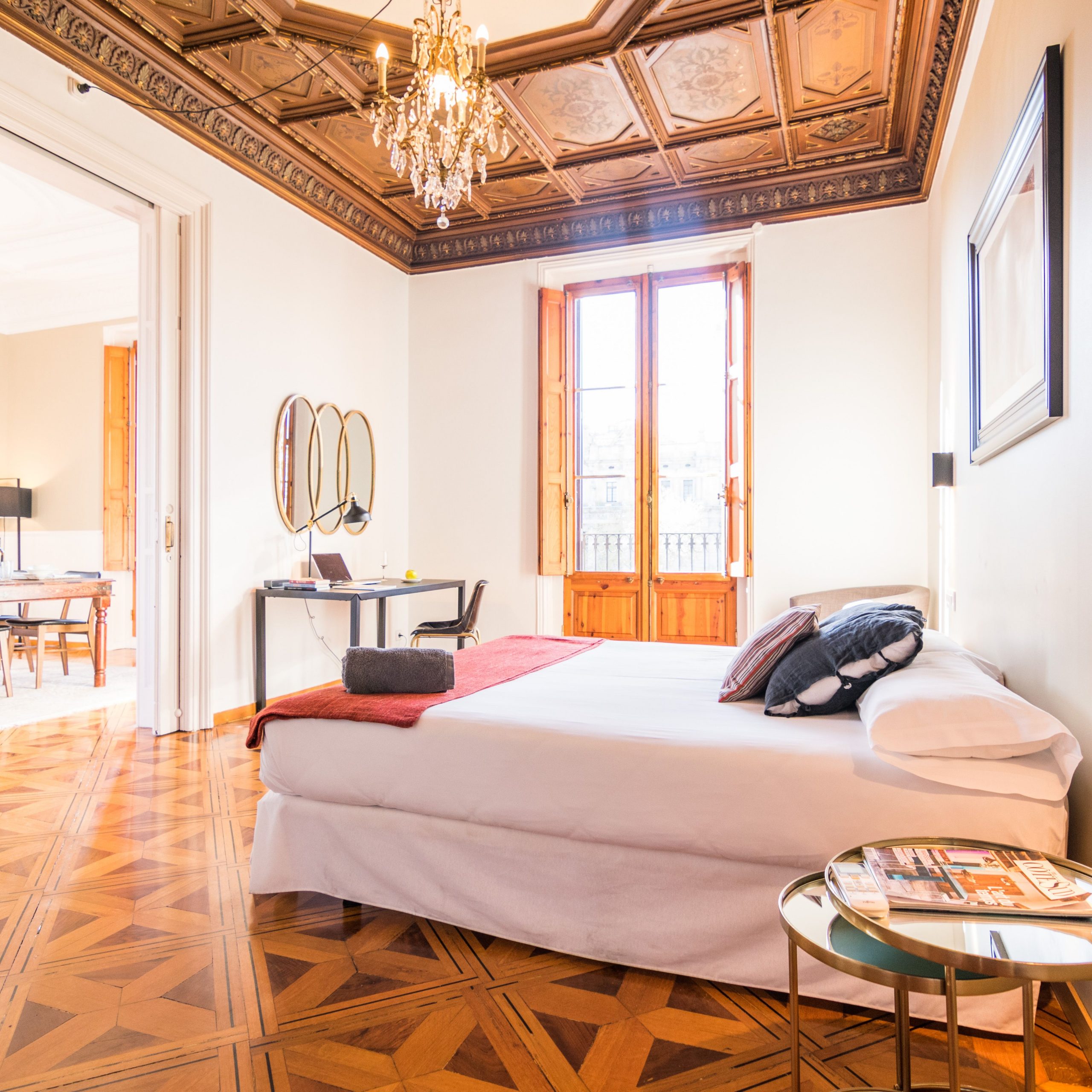 Luxury flat in Barcelona next to the port - Bedroom 1
