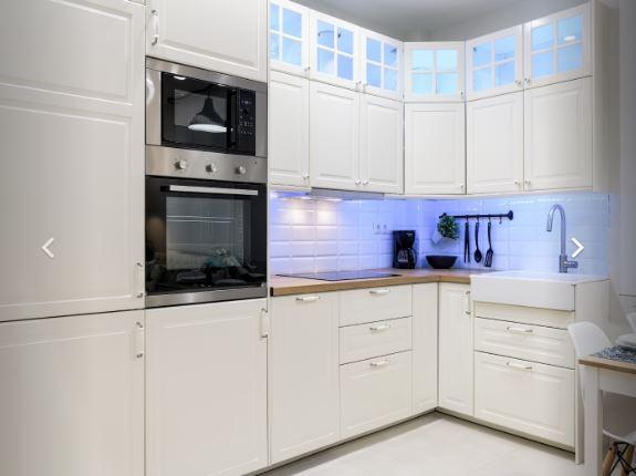 Euskalduna - Entry ready expat flat in Bilbao - Kitchen