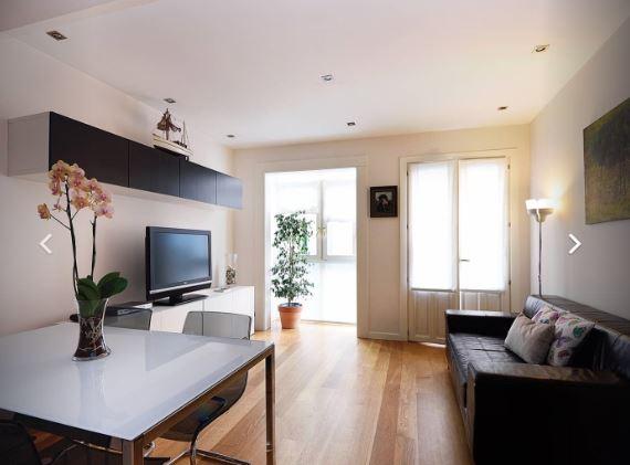 Alejandro - Expat apartment in Bilbao old city centre - Living room