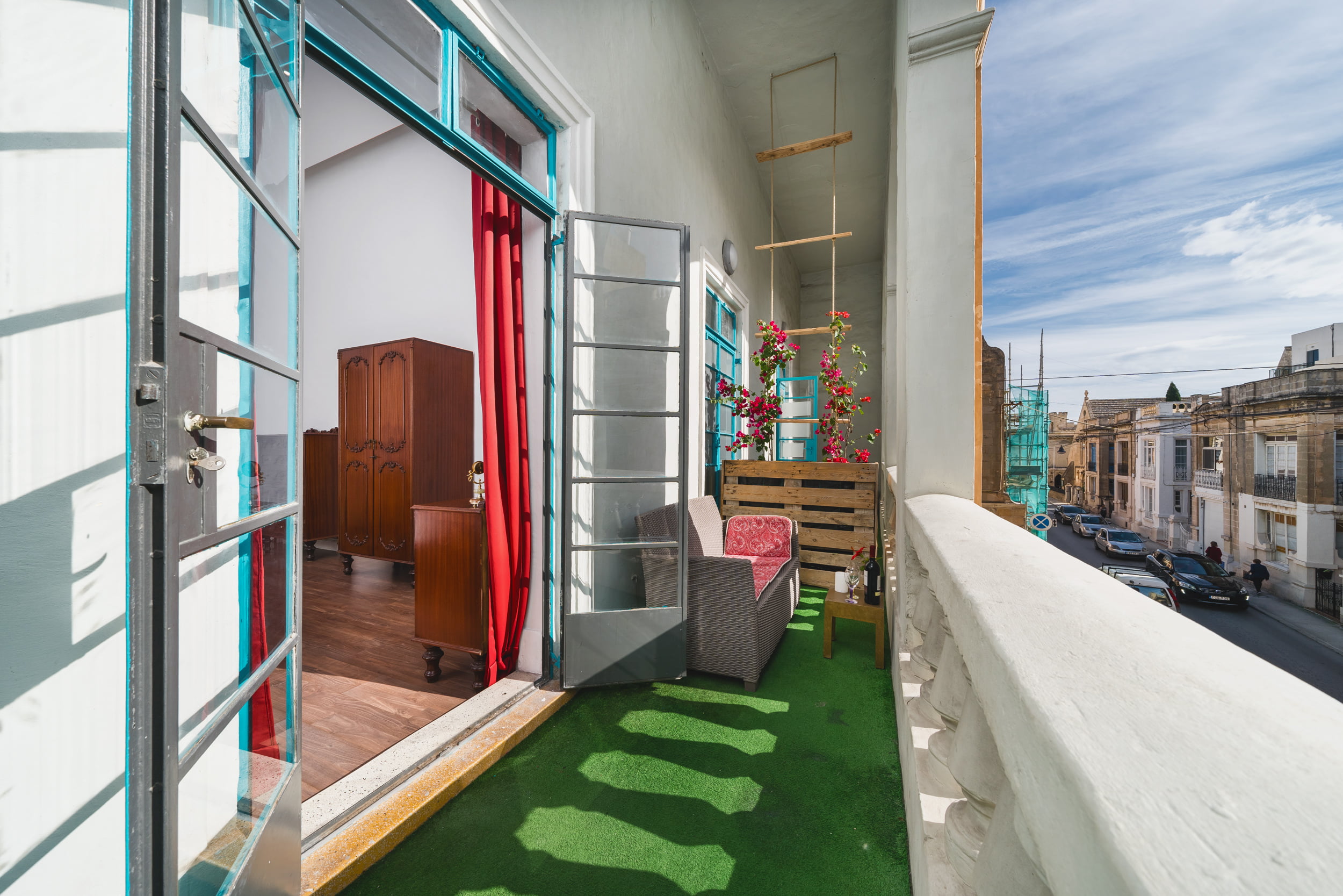 Coliving house in Malta for expats - Balcony