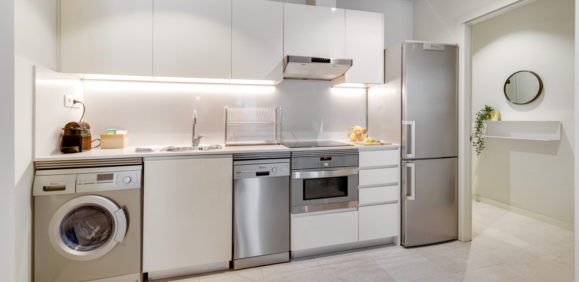 Pier - Cosy luxury apartment in Barcelona for expats - Kitchen