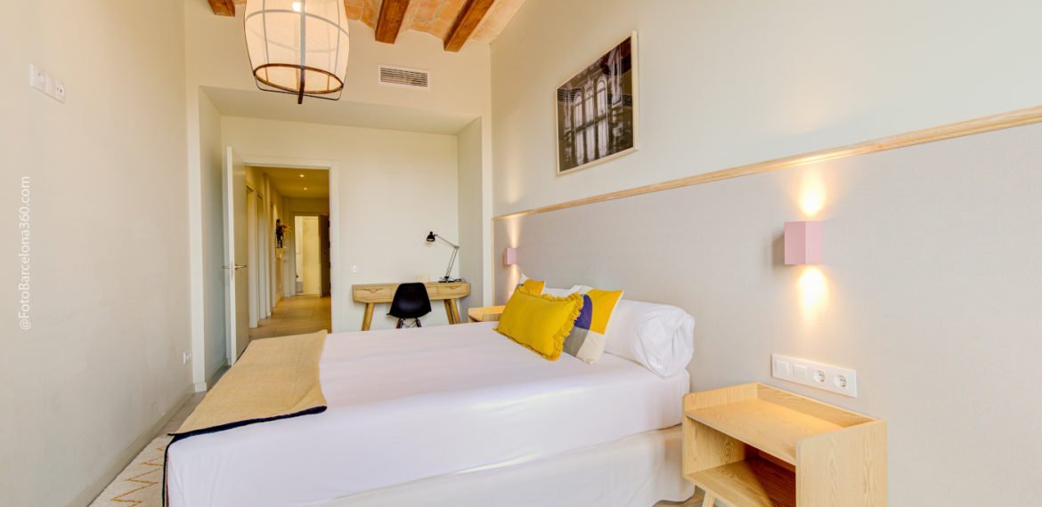 Cristina 2 - Luxury flat for expats in Barcelona - Main Bedroom