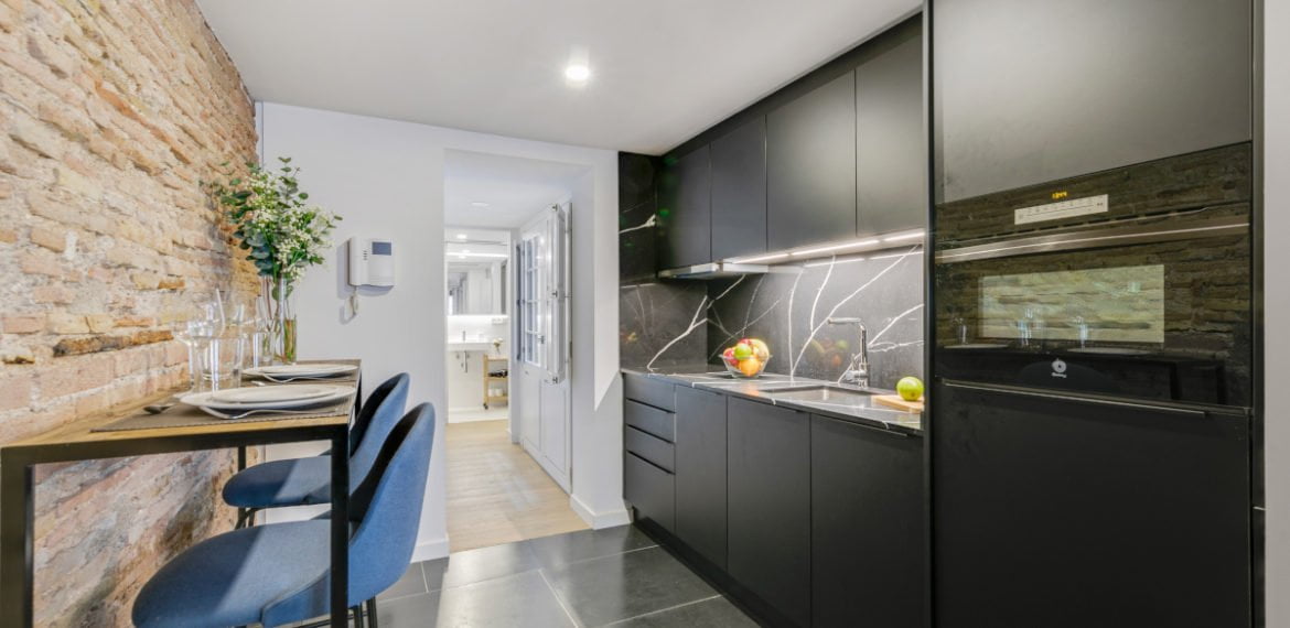 Gotic - Central flat for expats in Barcelona - Kitchen