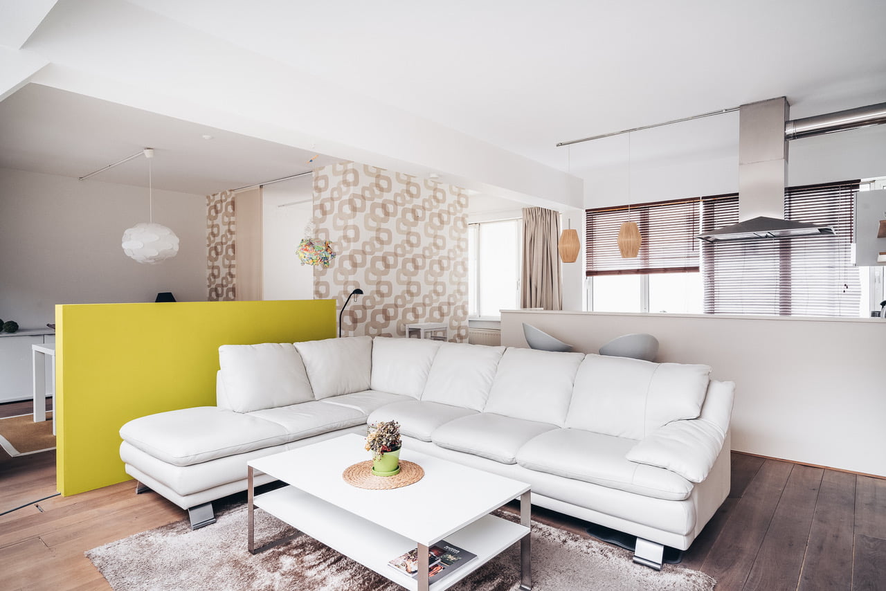 Rodestraat - Modern expat flat in Antwerp - Living room