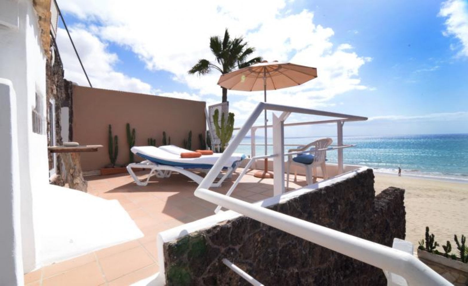 La Torre 3 - Private beach apartment in Fuerteventura - Terrace