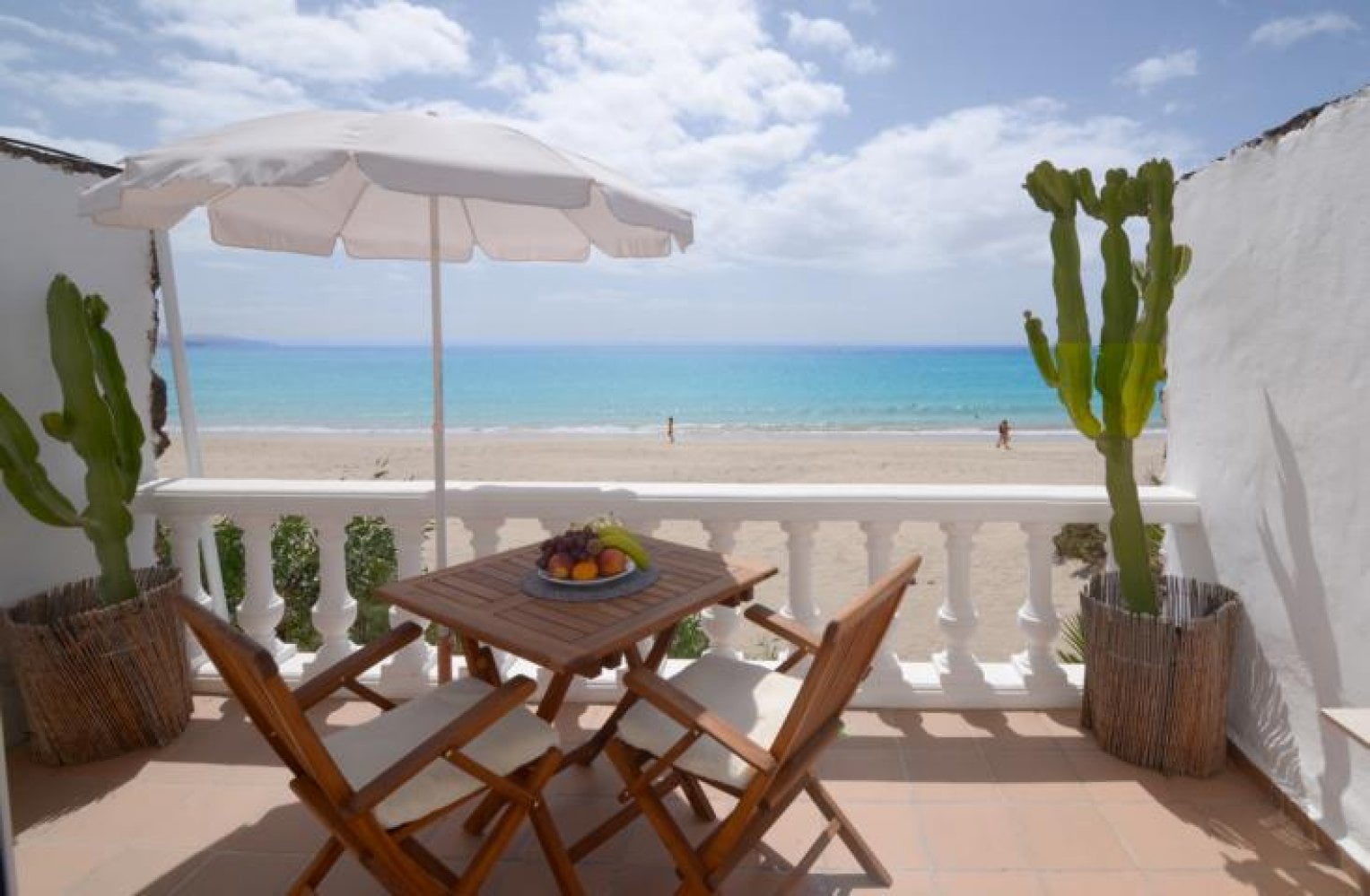 La Torre 3 - Private beach apartment in Fuerteventura - Terrace