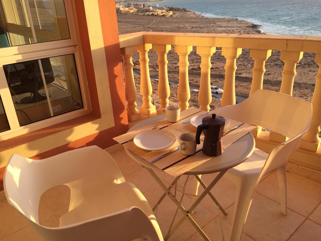 Playa Paraíso - Beach apartment on Fuerteventura - Terrace