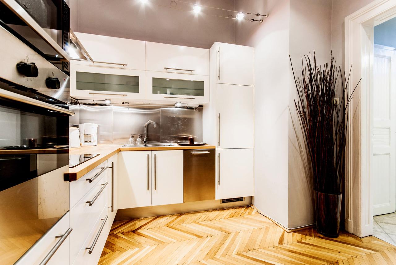 Mozsar - 2 bedroom flat in Budapest - Kitchen