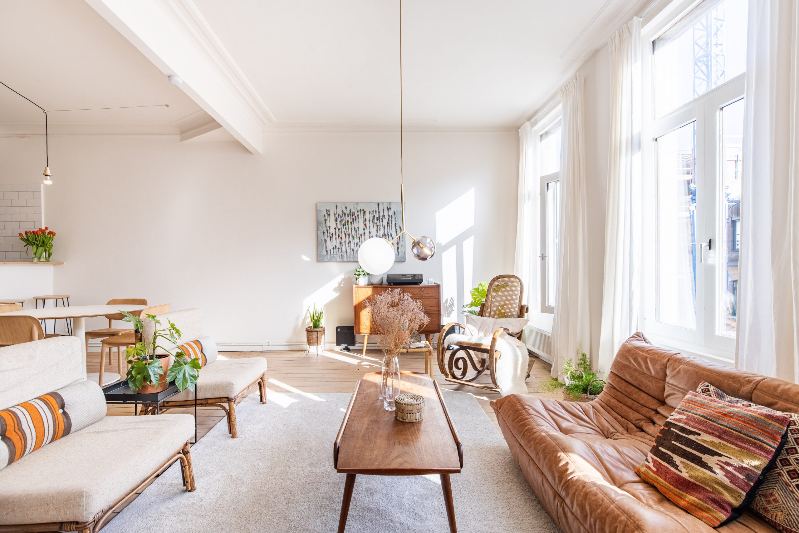 Gijzelaars - Entry ready apartment in Antwerp for expats - Living room