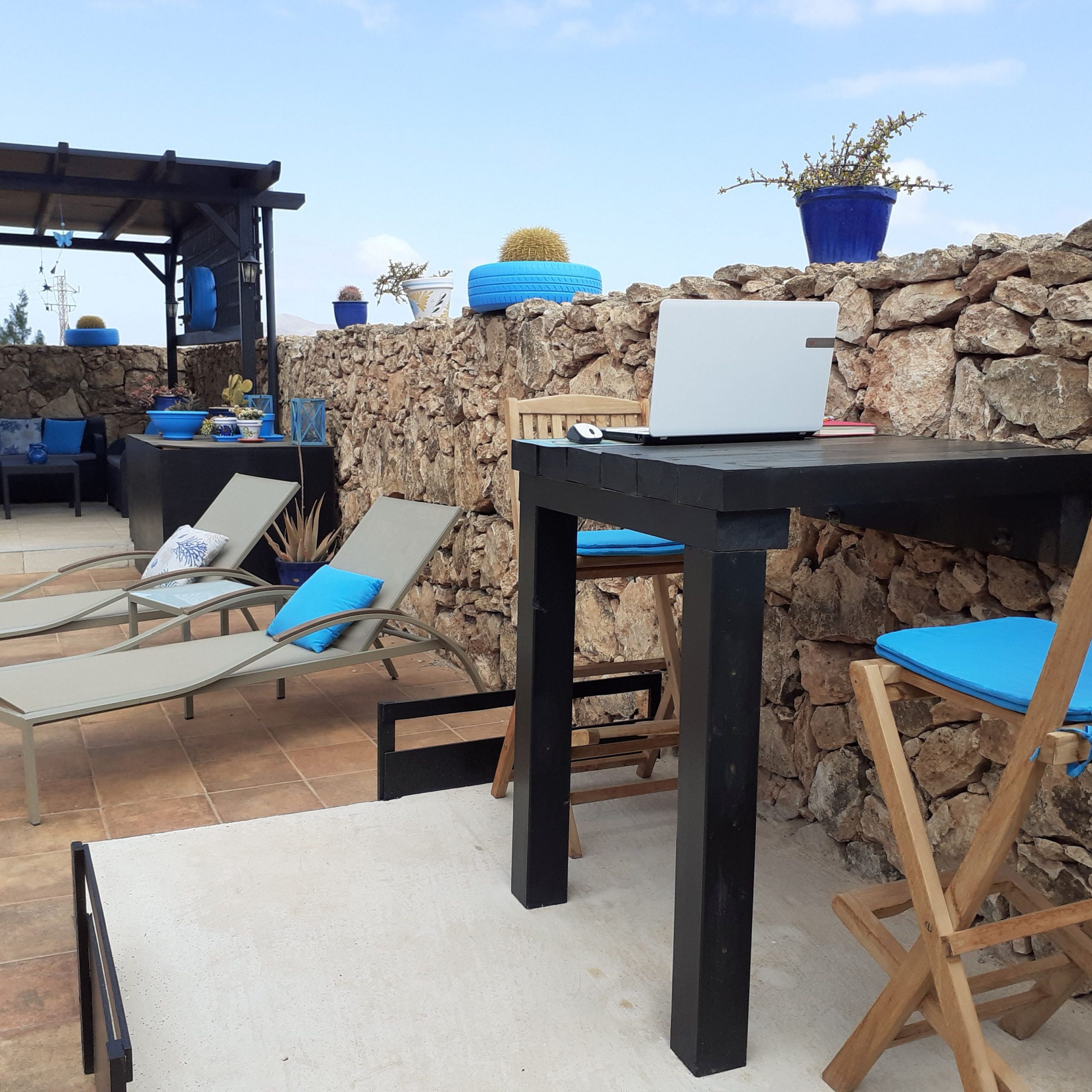 Villa Vital - Coliving for expats on Fuerteventura - Terrace
