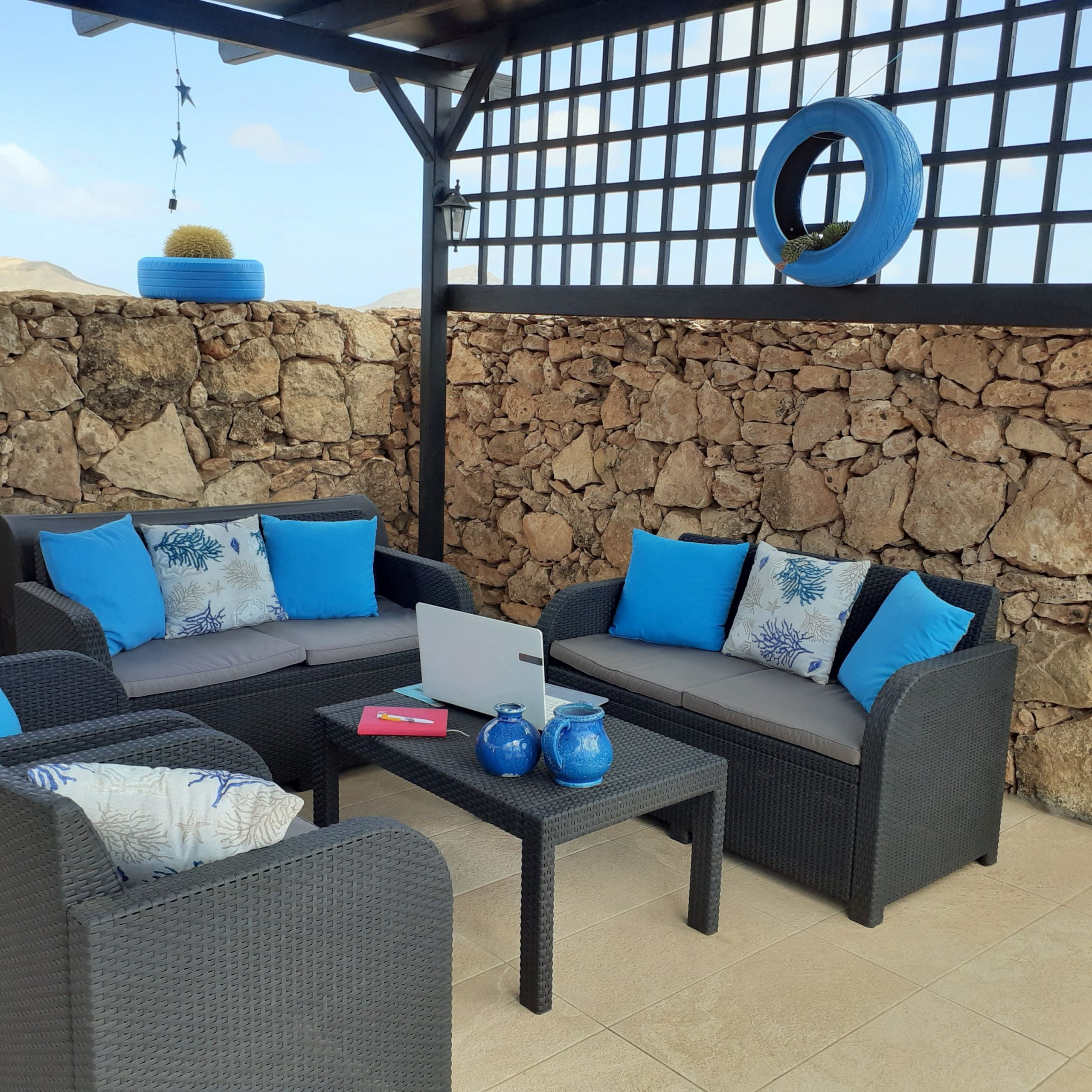 Villa Vital - Coliving for expats on Fuerteventura - Lounge