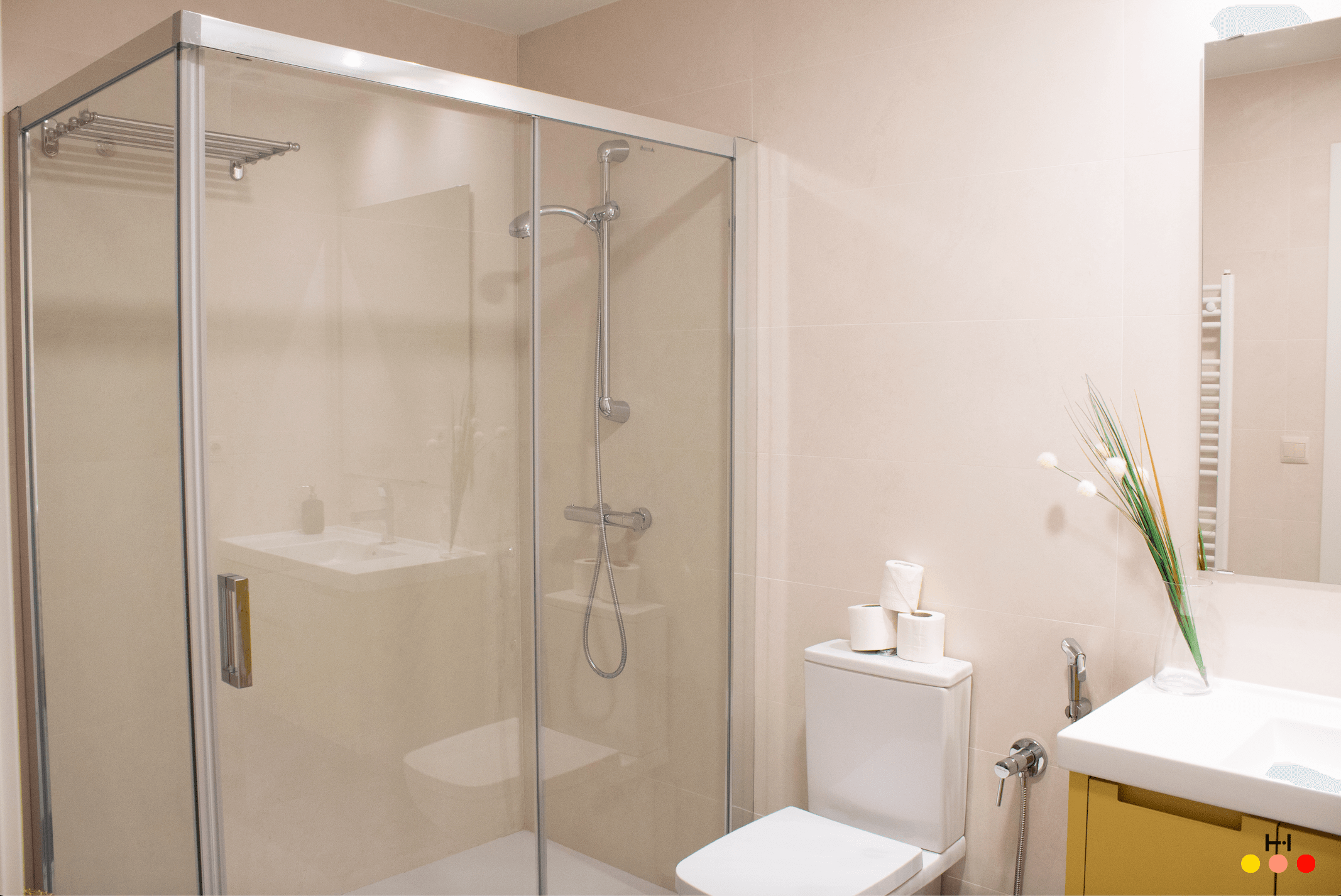 General - Central flat in Valladolid - Shower