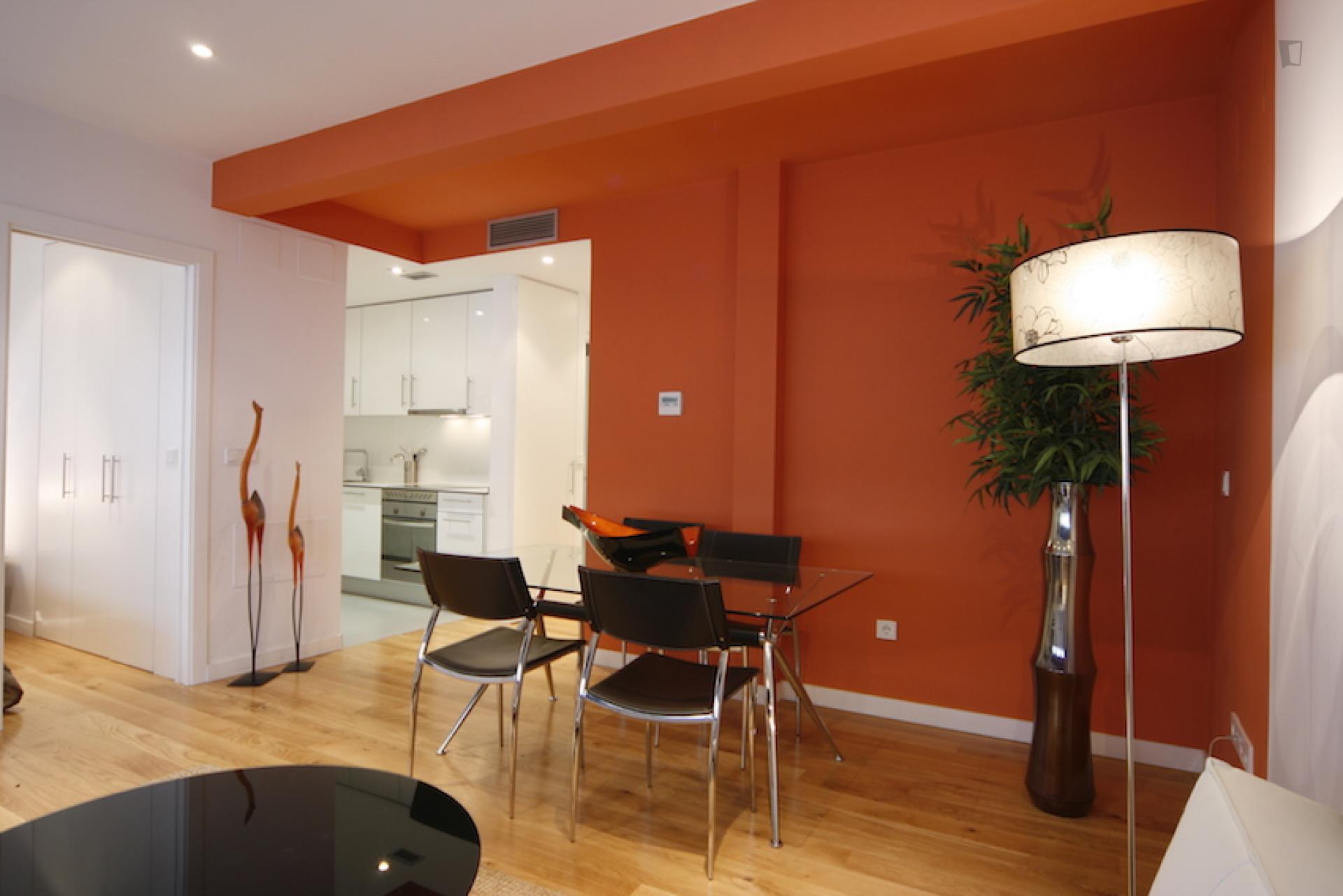 Iriarte - Flat for expats in Madrid - Living room