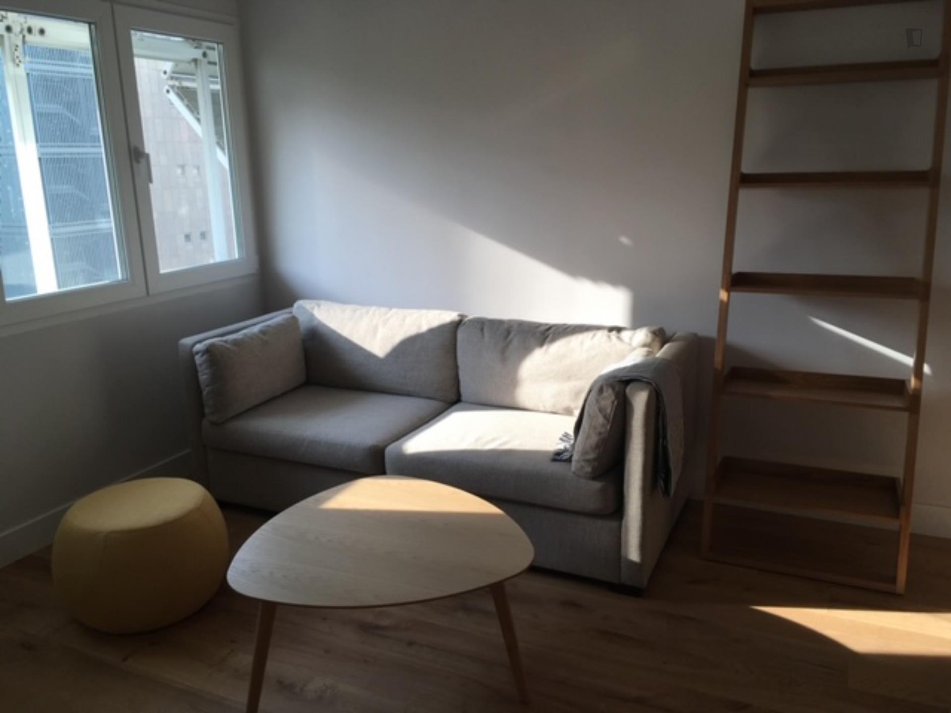 Nuñez - Furnished apartment in Madrid - Living room