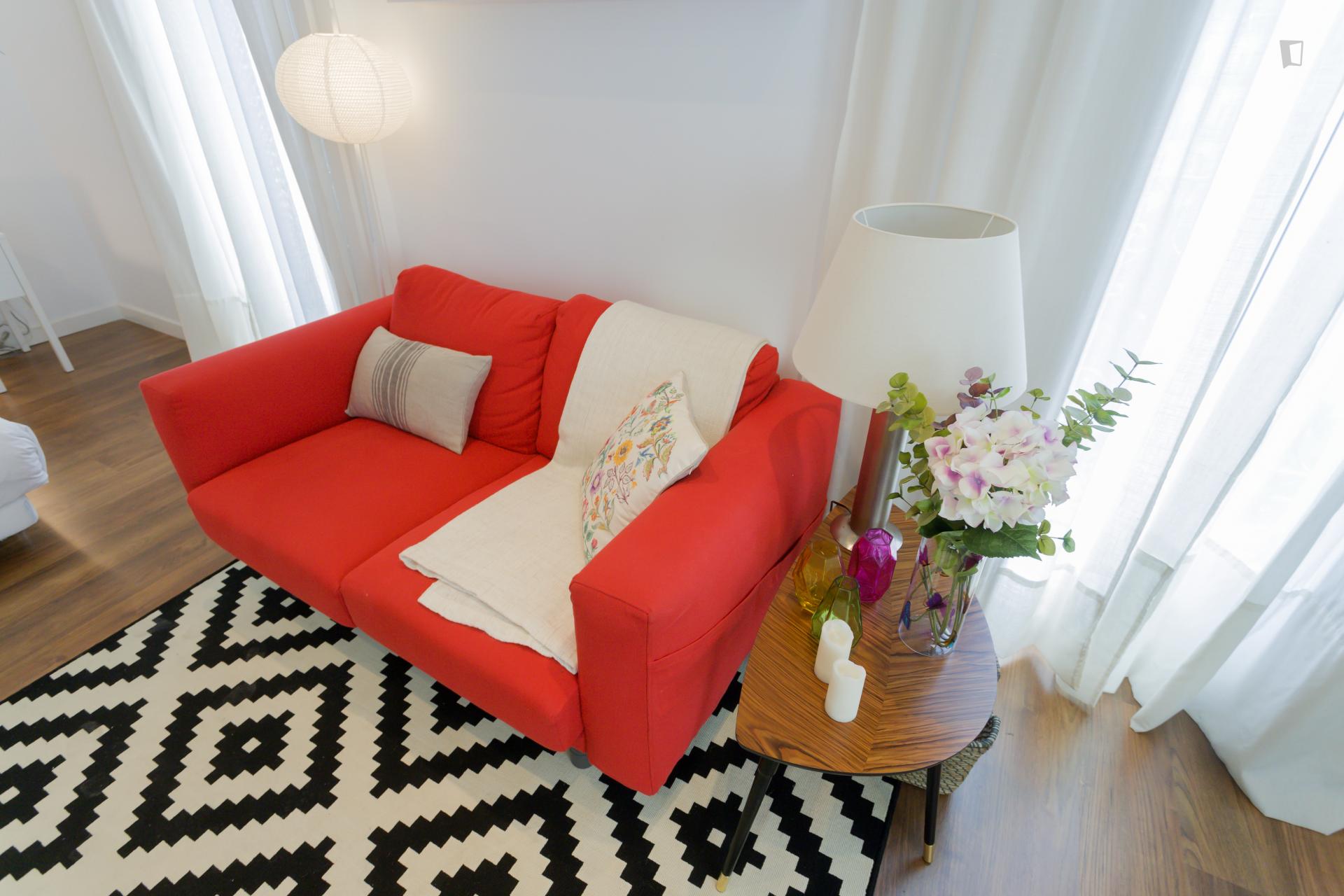 Gravina- Luxury flat in Madrid - Living room