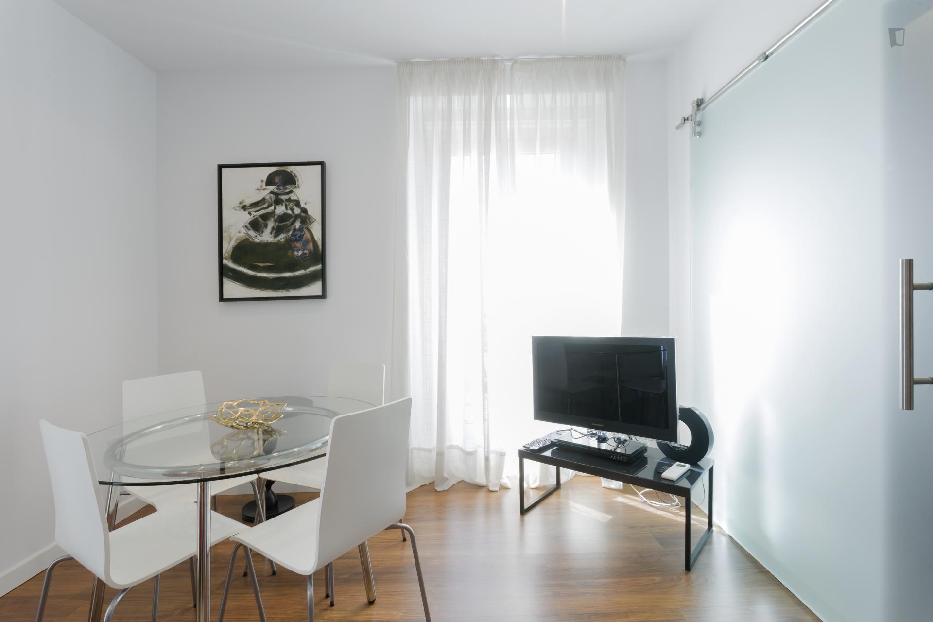 Gravina- Luxury flat in Madrid - Living room