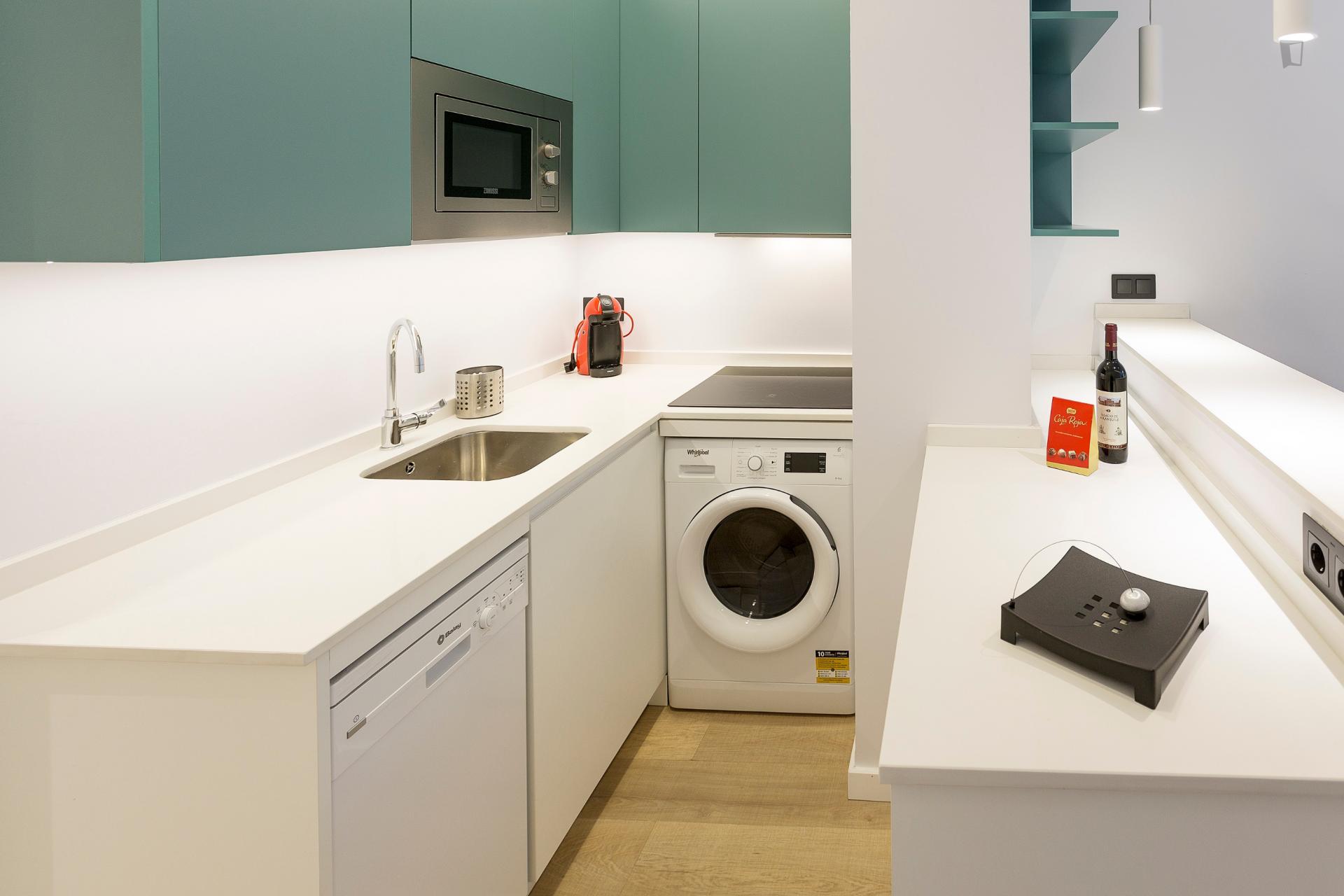 Cos - One bedroom home in Madrid - Kitchen