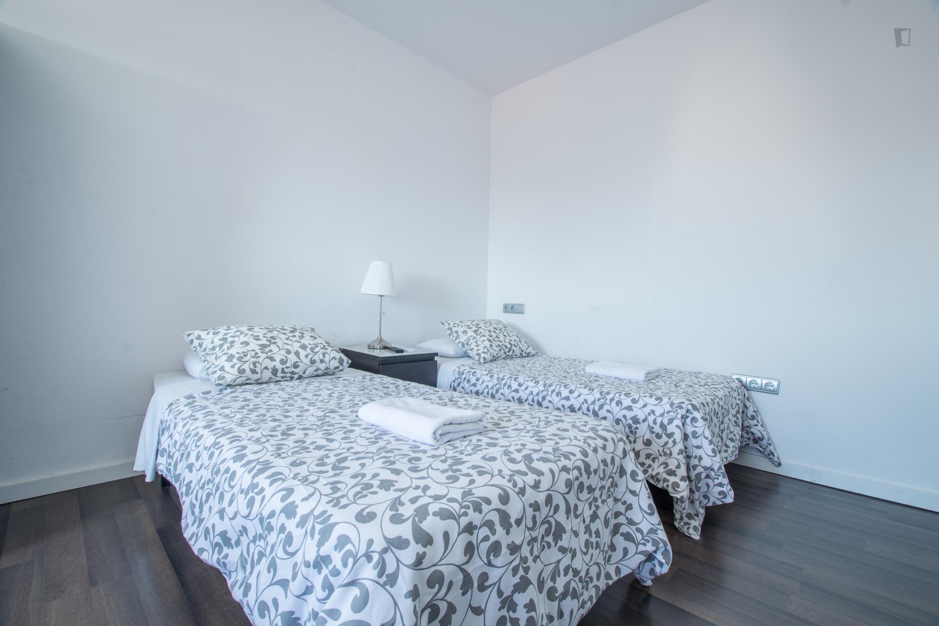 Vallehermoso 3 - Entry ready studio in Madrid - Beds
