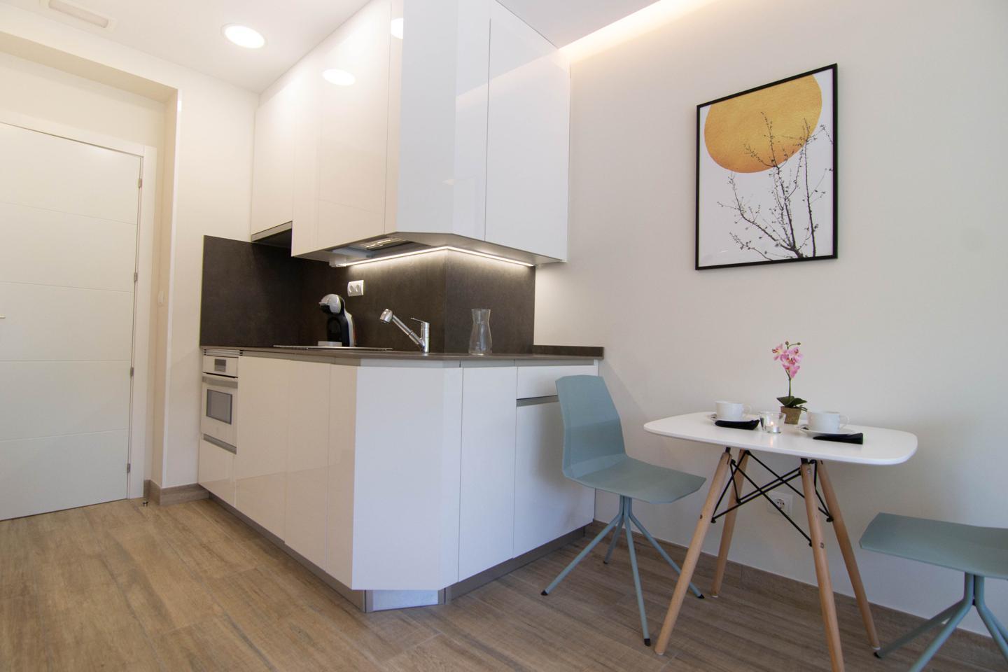 Castellana - Modern studio in Madrid - Living area