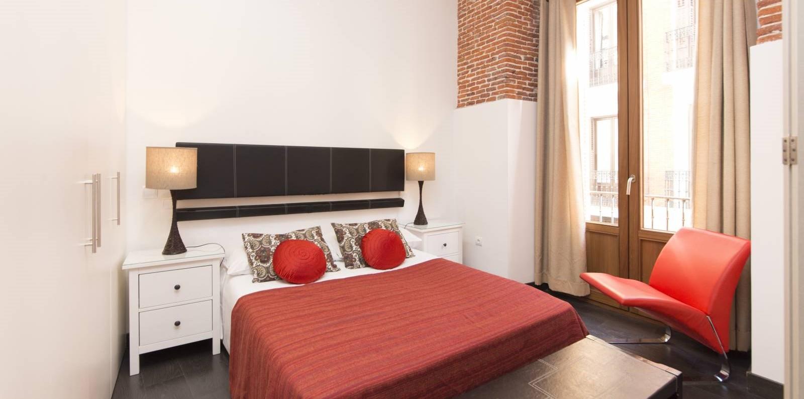 Perez Galdos - Luxury studio in Madrid - Bed