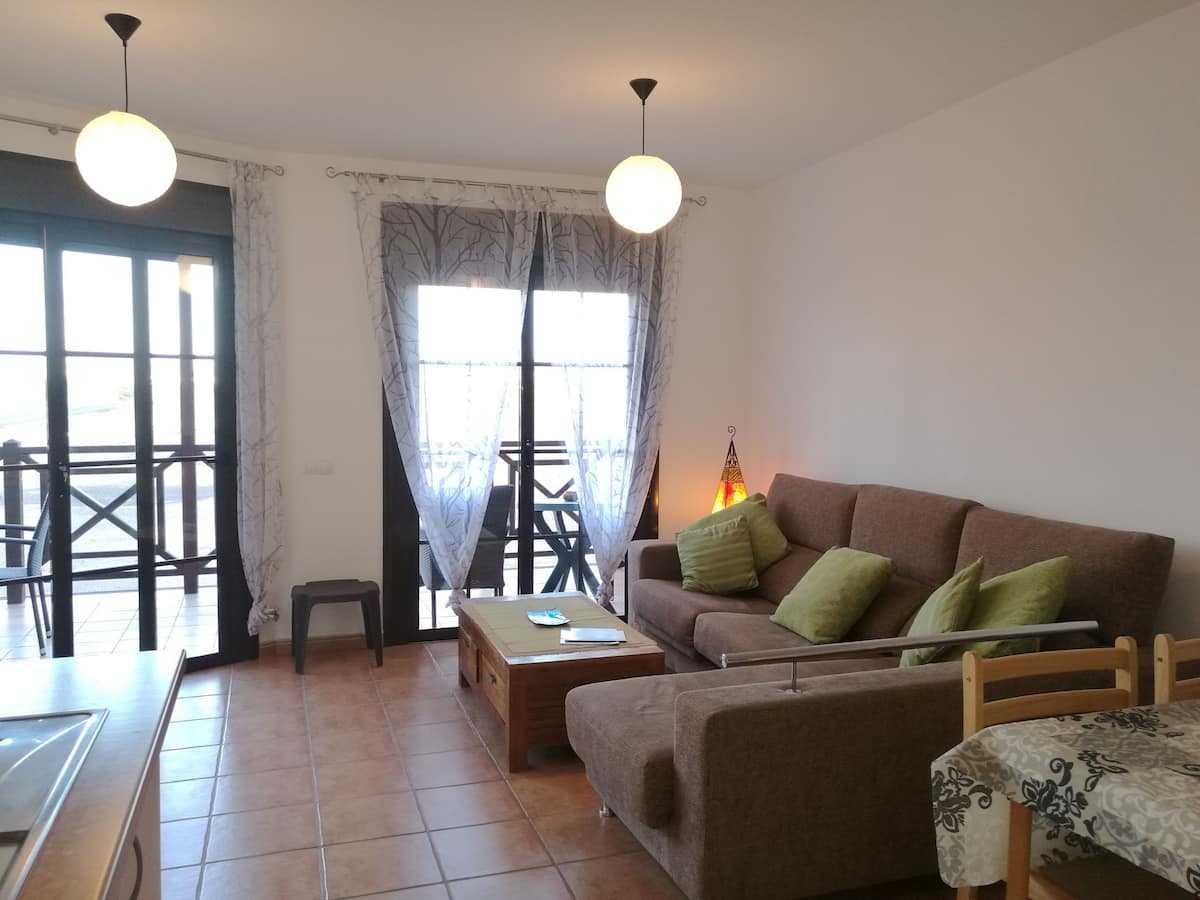 Alfredo Kraus - Entry ready apartment in El Cotillo - Living room