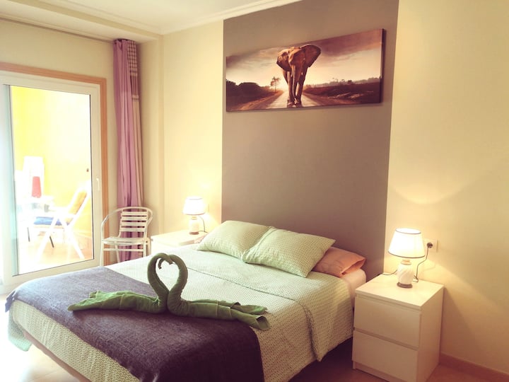 Vida Cotillo - Apartment on Fuerteventura for remote workers - Bedroom